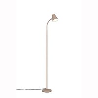 Stehlampe Leselampe Stehleuchte Wohnzimmerlampe Braun Spot Flexibel Led H 145 Cm
