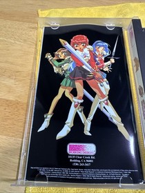 Magic Knight Rayearth Sega Saturn Complete Case and Manual CIB Amazing Condition