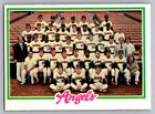 1978 Topps #214 California Angels Team Card W/Nolan Ryan Unmarked