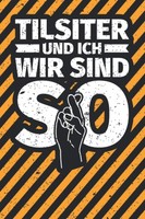 Notizbuch Liniert A5 Tilsiter, 80 Blatt, Schreibheft, Tagebuch, Notizen