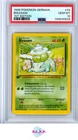 BISASAM POKEMON 1ST EDITION BASE SET GERMAN 44 1999 PSA 10