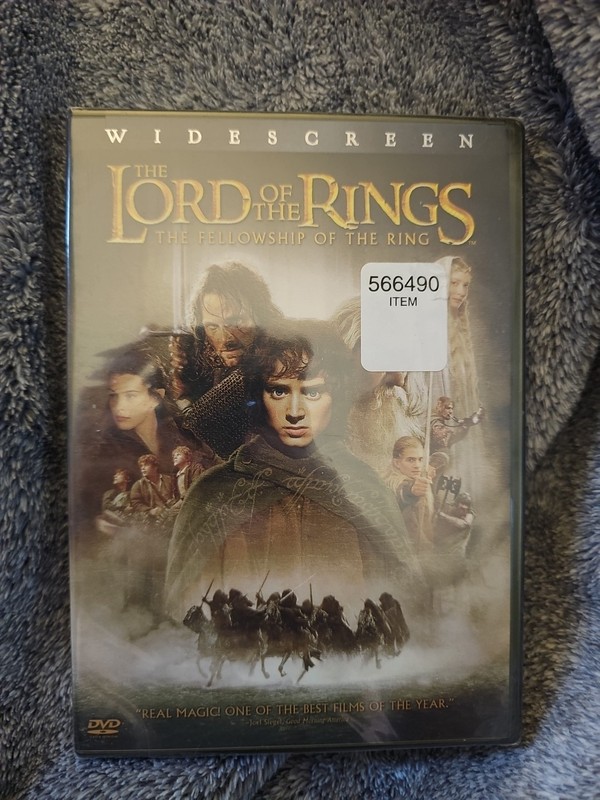 The Lord of the Rings: The Fellowship of the Ring (DVD, 2001)