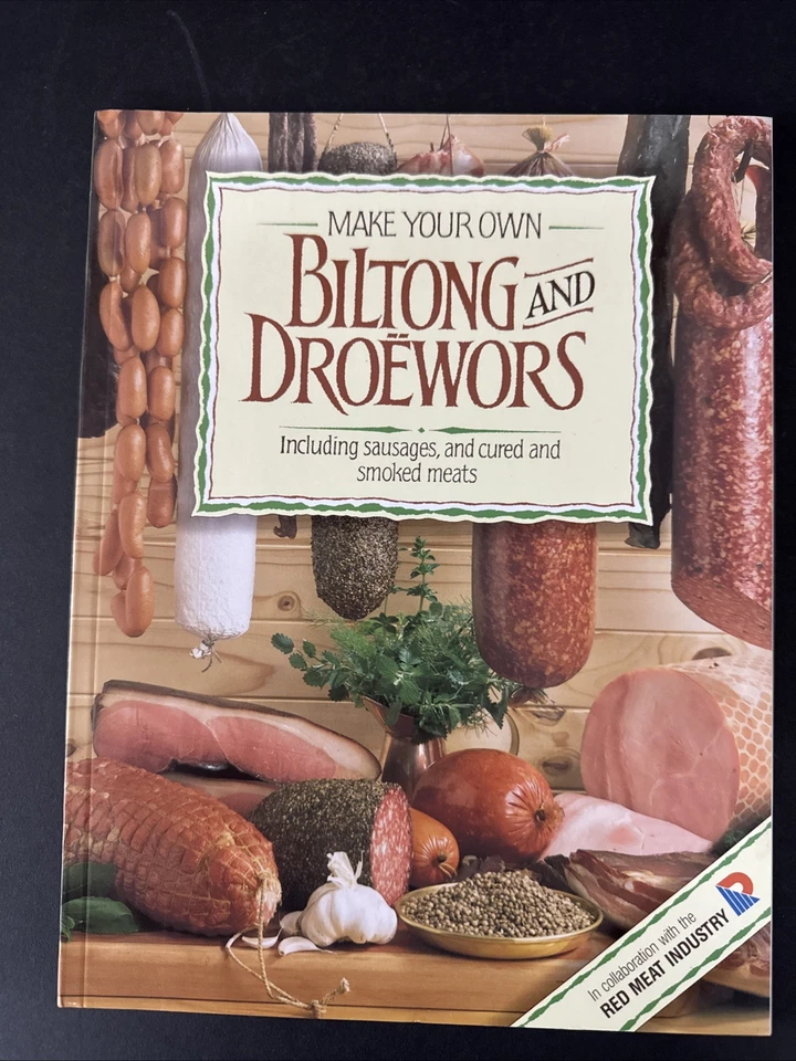Make Your Own Biltong and Droewors by Willie van Heerden (2009 Paperback Cookbk) - Image 2 of 4
