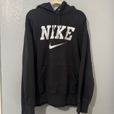 2000s Nike Embroidered Hoodie- Size XXL