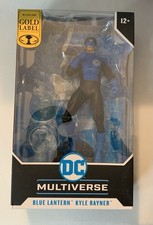 McFarlane DC Multiverse BLUE LANTERN Kyle Rayner Gold Label New Unopened