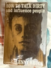 How To Talk Dirty and Influence People Autobiography Lenny Bruce FIRST EDITION
