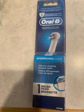 3 ORAL-B POWER TIP Replacement Toothbrush Tooth Brush Heads Interproximal Clean