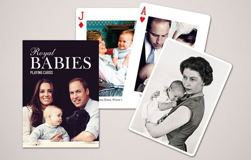 Mazo de cartas de póquer tamaño de Royal Babies Piatnik edición limitada personalizada nuevo - Imagen 2 de 2