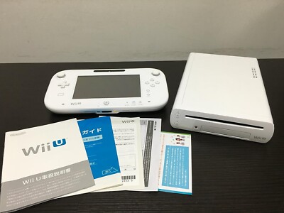 Nintendo Wii U Premium Set Shiro WUP-S-WAFC Console Game Japan NEW
