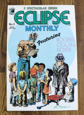 1983 Eclipse Monthly #3 VF/VF+