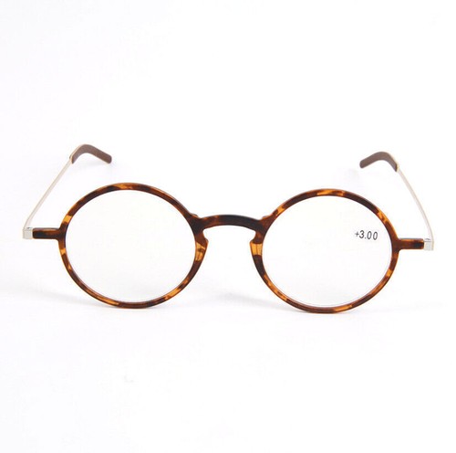 Tragbare runde Anti-Blaulicht faltbare Lesebrille Lesebrille mit Etui +1,0 ~ 4,0 - Bild 9 von 19