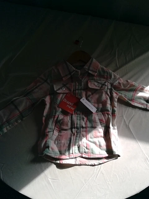 toddler girl checkered shirt