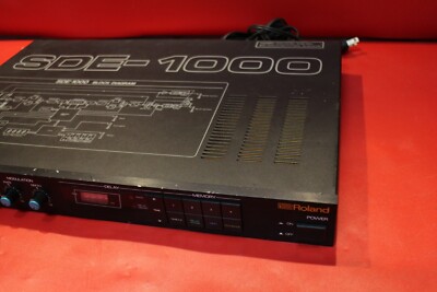 USED Roland SDE-1000 Digital Delay Rack Effect Vintage from Japan