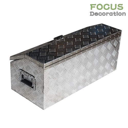 30 "x 13 "x 13" Silver Aluminum Underbody Storage Tool Box for Truck Trailer RV - Picture 4 of 8