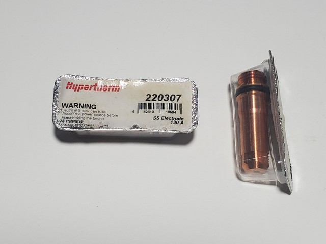 1ea Hypertherm 220307 Electrode 130a N2/h35 Plasma Stainless for sale ...