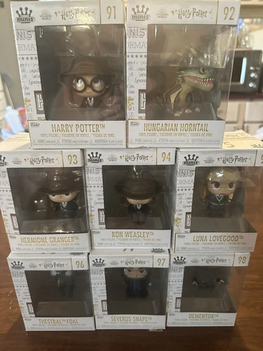 Funko Mystery Mini: Harry Potter Whole Set 91-98 All New In Boxes