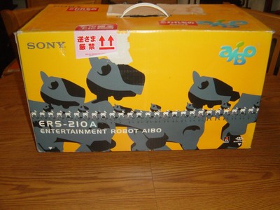 Sony AIBO ERS-210A Holiday White SuperCore | eBay