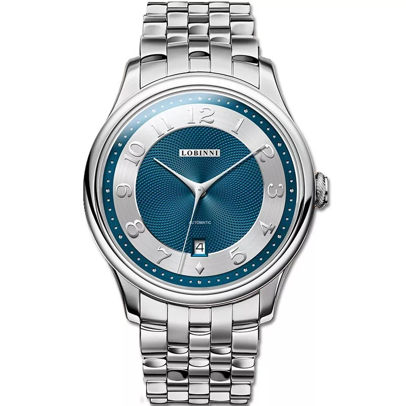 LOBINNI Men Watch Luxury 41MM Automatic Watches Vintage Mechanical