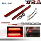 For Toyota Sienna 2021-2026 LED Rear Bumper Brake Turn Signal Tail Lamp Lights