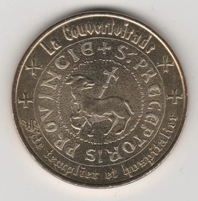 A 2010 TOKEN MEDAILLE MONNAIE DE PARIS -- 12 230 N°2 COUVERTOIRADE SITE TEMPLIER - Photo 1/2