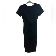 ASOS Black Cut Out Sheath Dress Women's Size 4