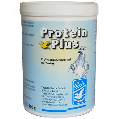 Backs - Protein Plus - Zusatzfutter für Tauben - 400g