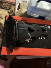 2Pcs Heavy Duty Hinges for Shed Or Barn Door / Cabinet Hinges Black Pair