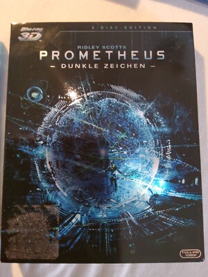PROMETHEUS - Dunkle Zeichen 3D und 2D (3-Disc Edition) [Blu-ray] 