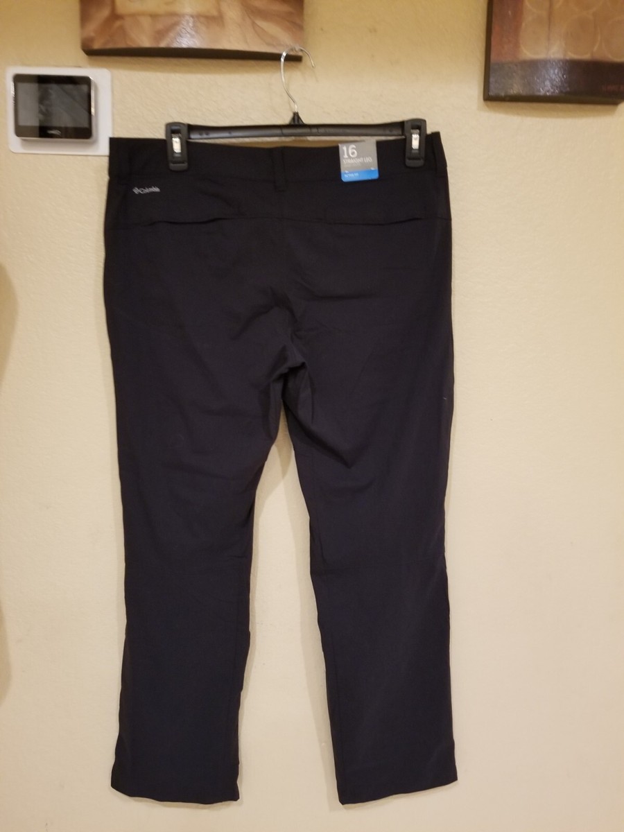 ★★Columbia★★ MLABEL LOOSEFIT BELTED PANTS SLATE BLACK CI Columbia Straight Leg Jambe Droite Active Fit Size 16 | eBay