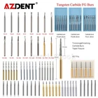 Dental Tungsten Carbide Bur Polish Kit RA FG Endo-Z Zekrya Tungsten Steel Round