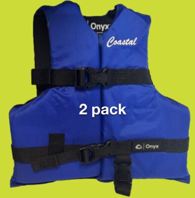 Infant Child Life Jacket Vest, Small, Blue/Black Durable Nylon