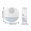thumbnail 7  - White Noise Maker Sound Machine for Baby Therapy Spa Easy Sleep Fan Rain Relax