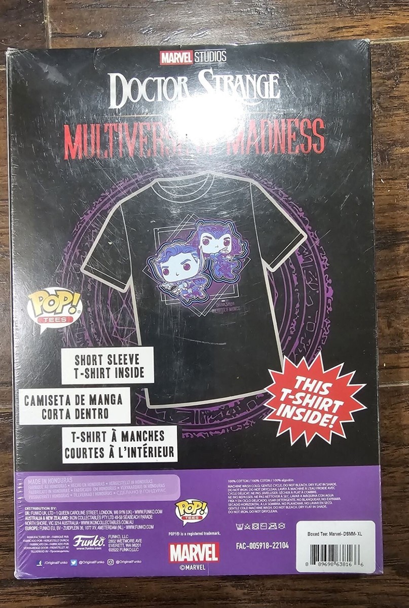 Funko Pop! Tee Marvel Doctor Strange Multiverse Of Madness Box Tee