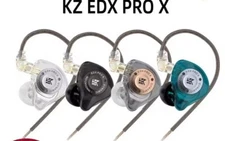 KZ EDX PRO X Wired Earbuds Dynamic Drive Earphone HIFI Bass Sport Noise Cancel