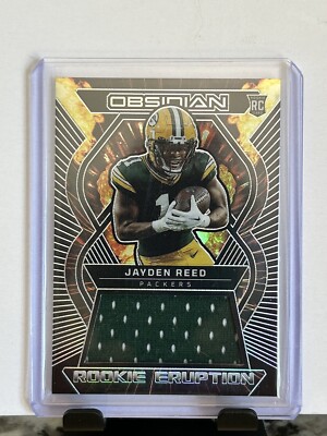 Jayden Reed 2023 Obsidian Rookie Eruption /199