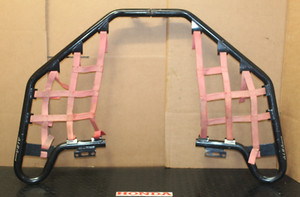 08-09 Honda TRX 700XX Nerf Bars Alba Racing Red nets 🔥FASTSHIP🔥*GDL*
