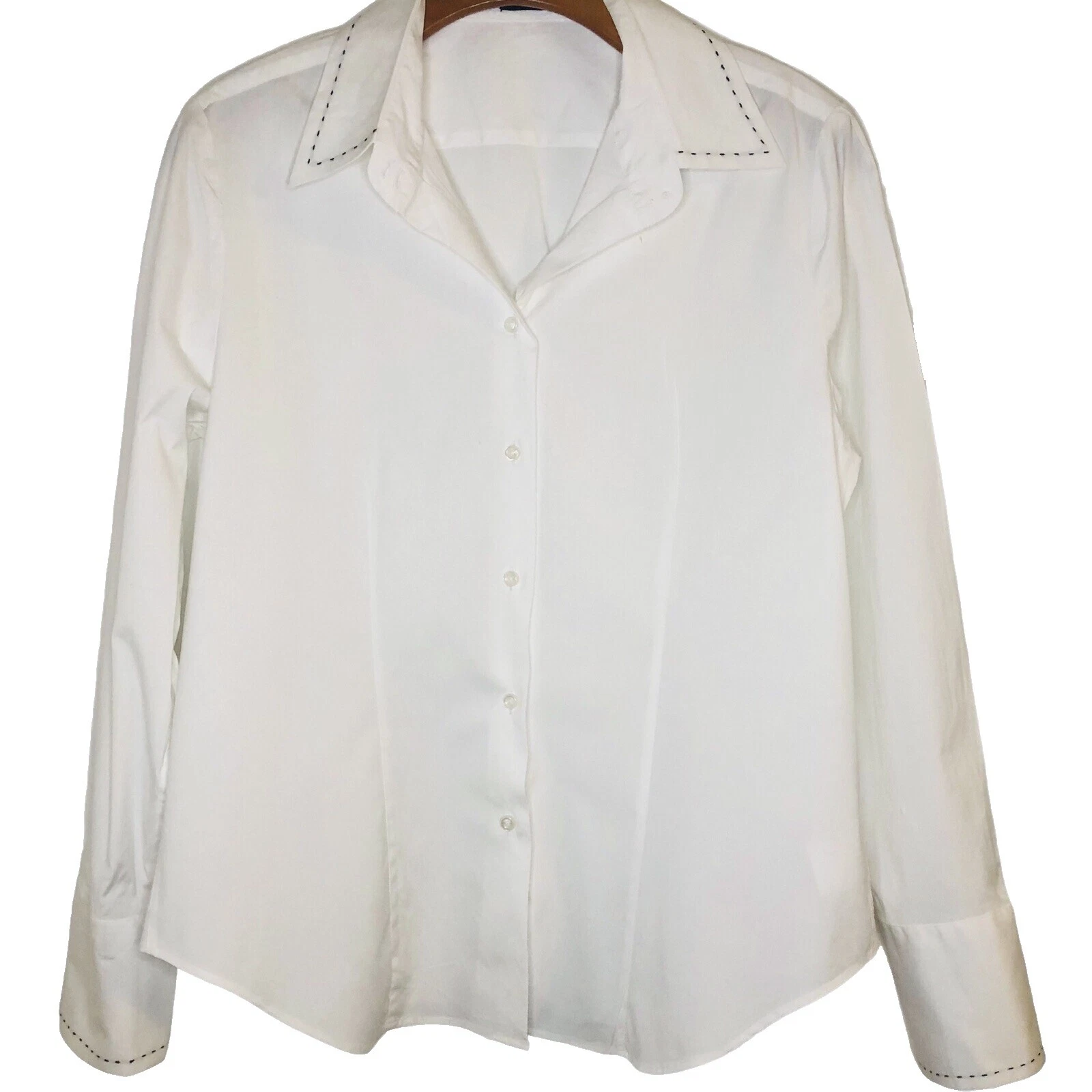 Tamaño Regular negocios Perry Ellis Tops para mujer