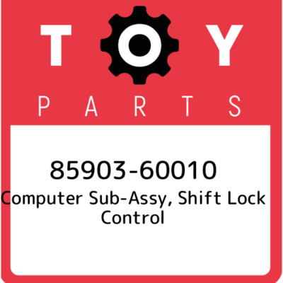 85903-60010 Toyota Computer sub-assy, shift lock control 8590360010, New Genuine