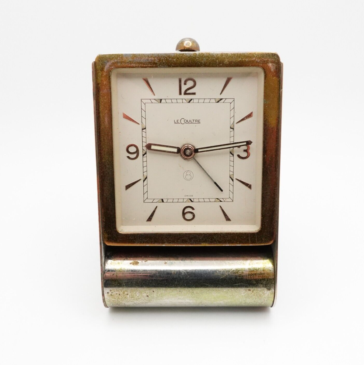 Jaeger-LeCoultre 8 Days Folding Alarm Desk Travel Clock | eBay