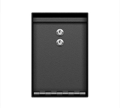 Depository UnderCounter Cash Safe Box Steel Money Jewelry w/ Key Lock 12x8x10