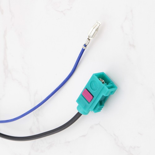Fakra Antenna Adapter w/ Phantom Power Socket Fakra Plug F to M for VW for Audi - Picture 5 of 5