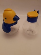 Glass Vinagrette Bottle & Salt/Pepper Pot By STOHA Germany (B1)