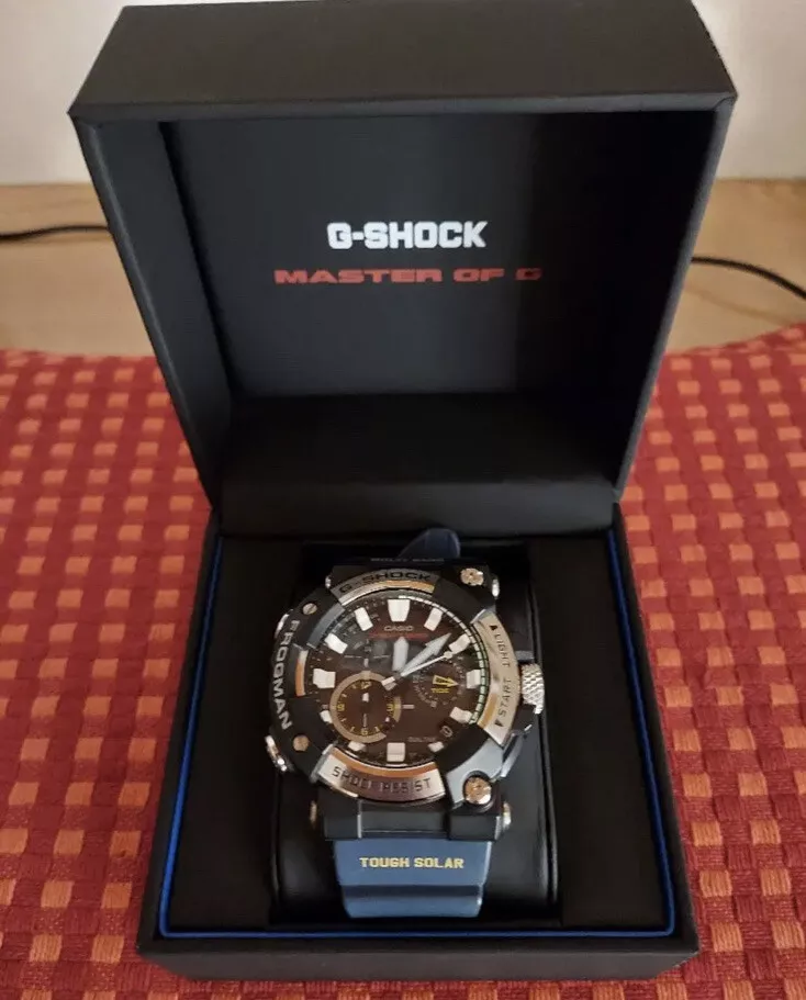 Casio Watch G-SHOCK GWF-A1000-1A2JF Frogman 53 mm Carbon Stainless Steel  Case