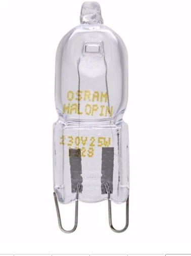 Heat resistant 25 watt top 230v halogen bulb