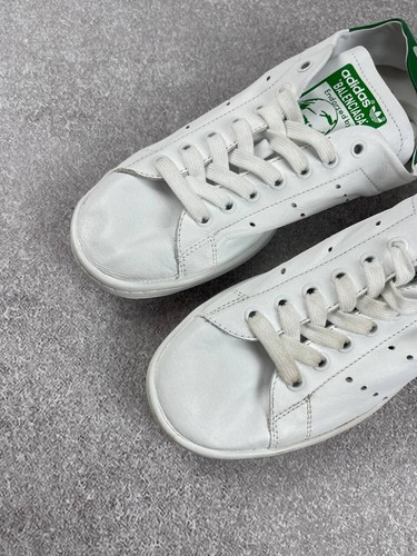 Women’s Balenciaga × Adidas Stan Smith White Sneakers US 9 - Picture 3 of 11