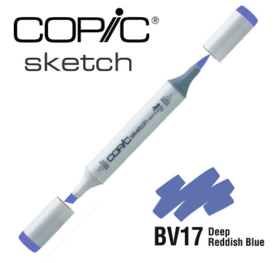 Marqueur à l'alcool Copic Sketch BV17 Deep Reddish Blue