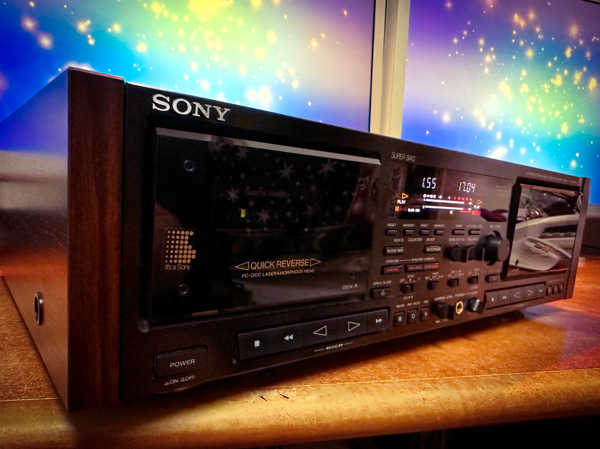 SONY　TC-V950 STEREO CASSETTE Sony TC-W550 Double Stereo Cassette Deck (1988) — SpenCertified