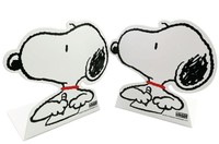 Cute Cartoon Snoopy Metal Iron Bookends Book Organizer For Kids Study Home Li... on sale Cute Cartoon Snoopy Metal Iron Bookends Book Organizer For Kids Study Home Li... on sale