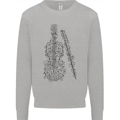 A Violin Cello Herren Sweatshirt Pullover