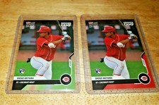 2020 Topps Now Summer Camp Shogo Akiyama RC Red 4/10 parallel Cincinnati Reds